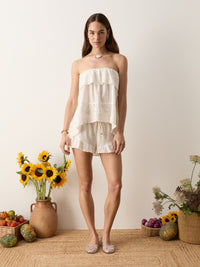 serenia lace edge short