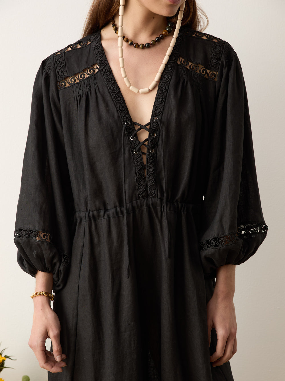 atlas maxi smock dress | Boteh