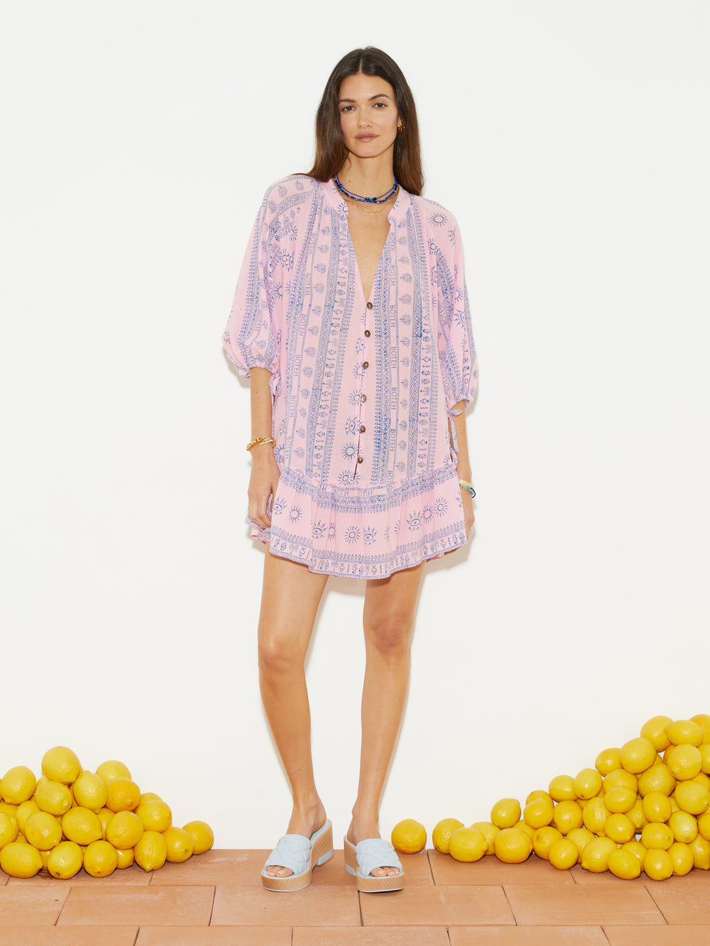 Rhapsody La Ponche Frill Dress | Boteh