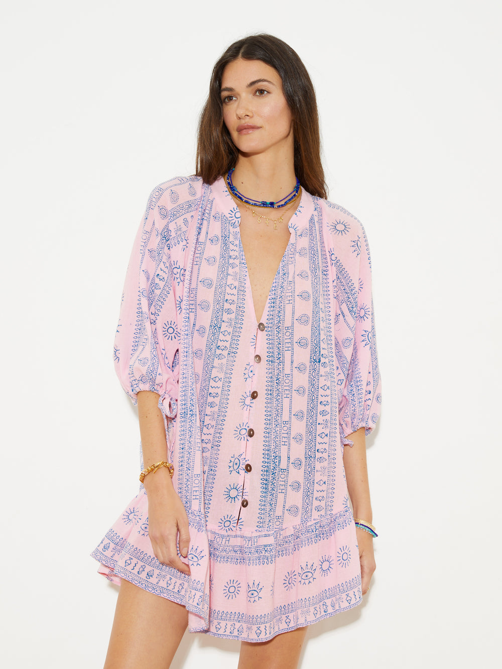 Rhapsody La Ponche Frill Dress | Boteh