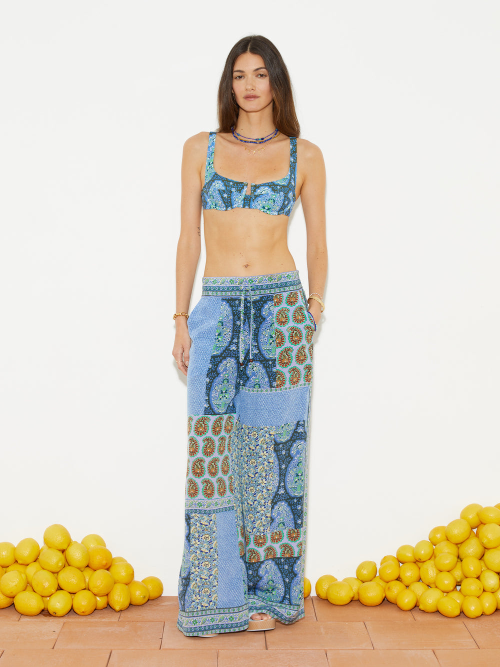Onda Silk Wide Leg Pant | Boteh