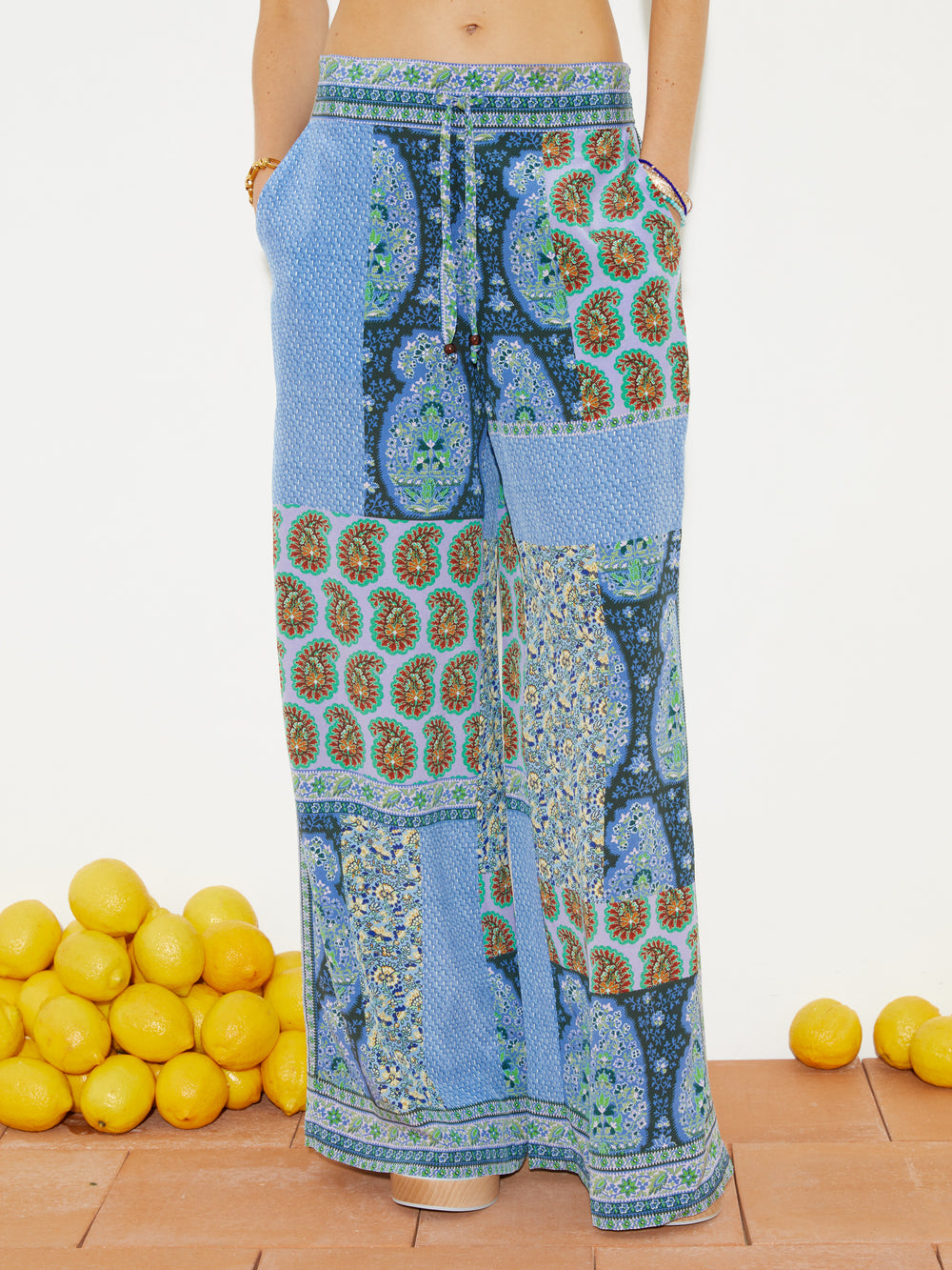 Onda Silk Wide Leg Pant | Boteh
