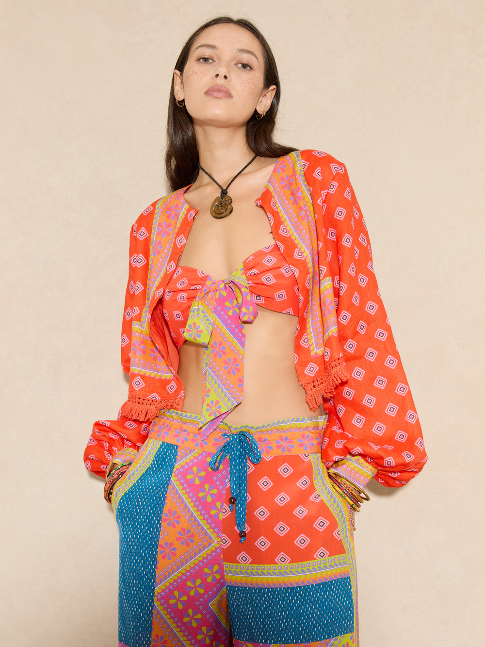 Rani Fringe Jacket | Boteh