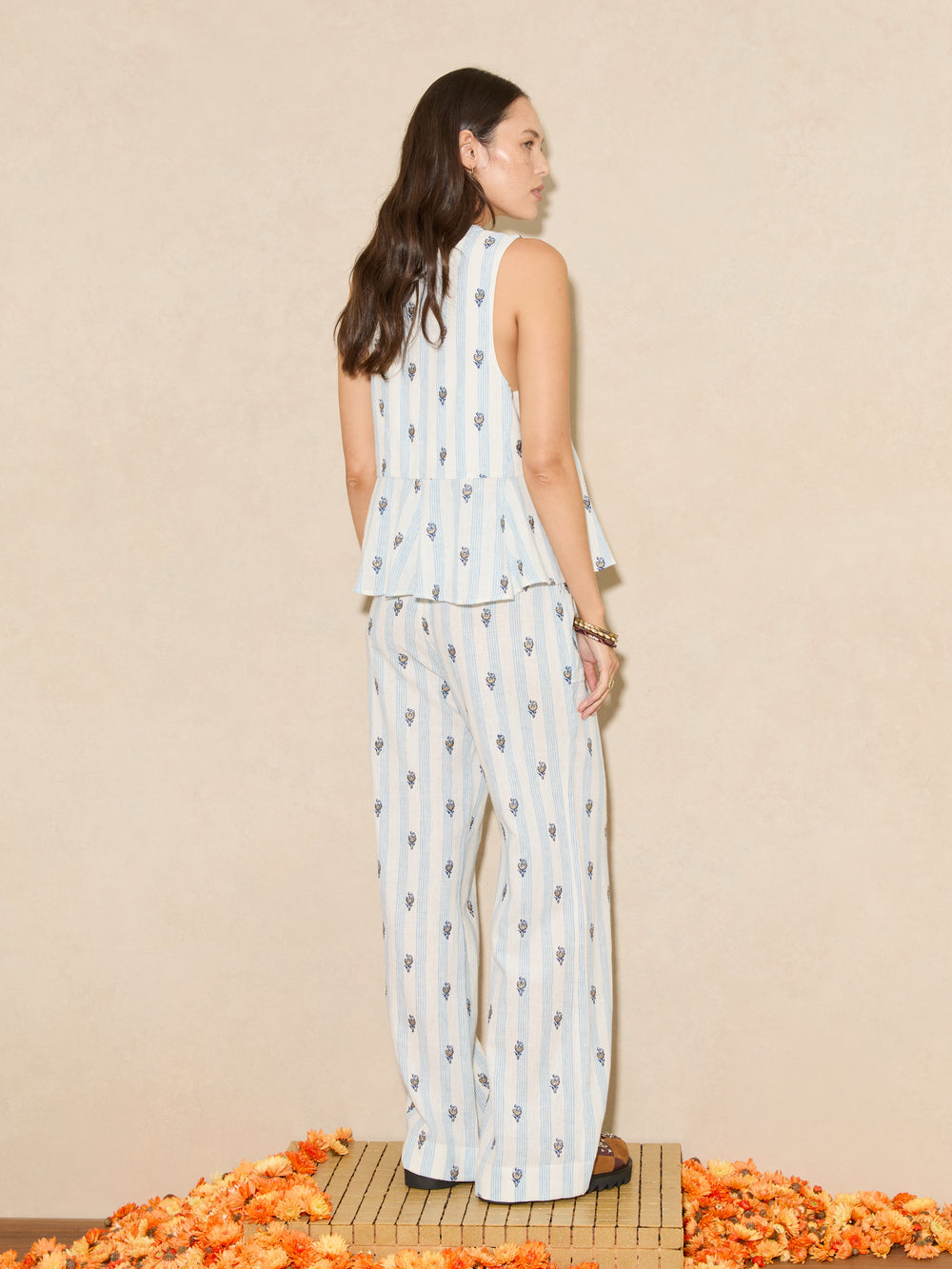 Sirenuse Peplem Top | Boteh