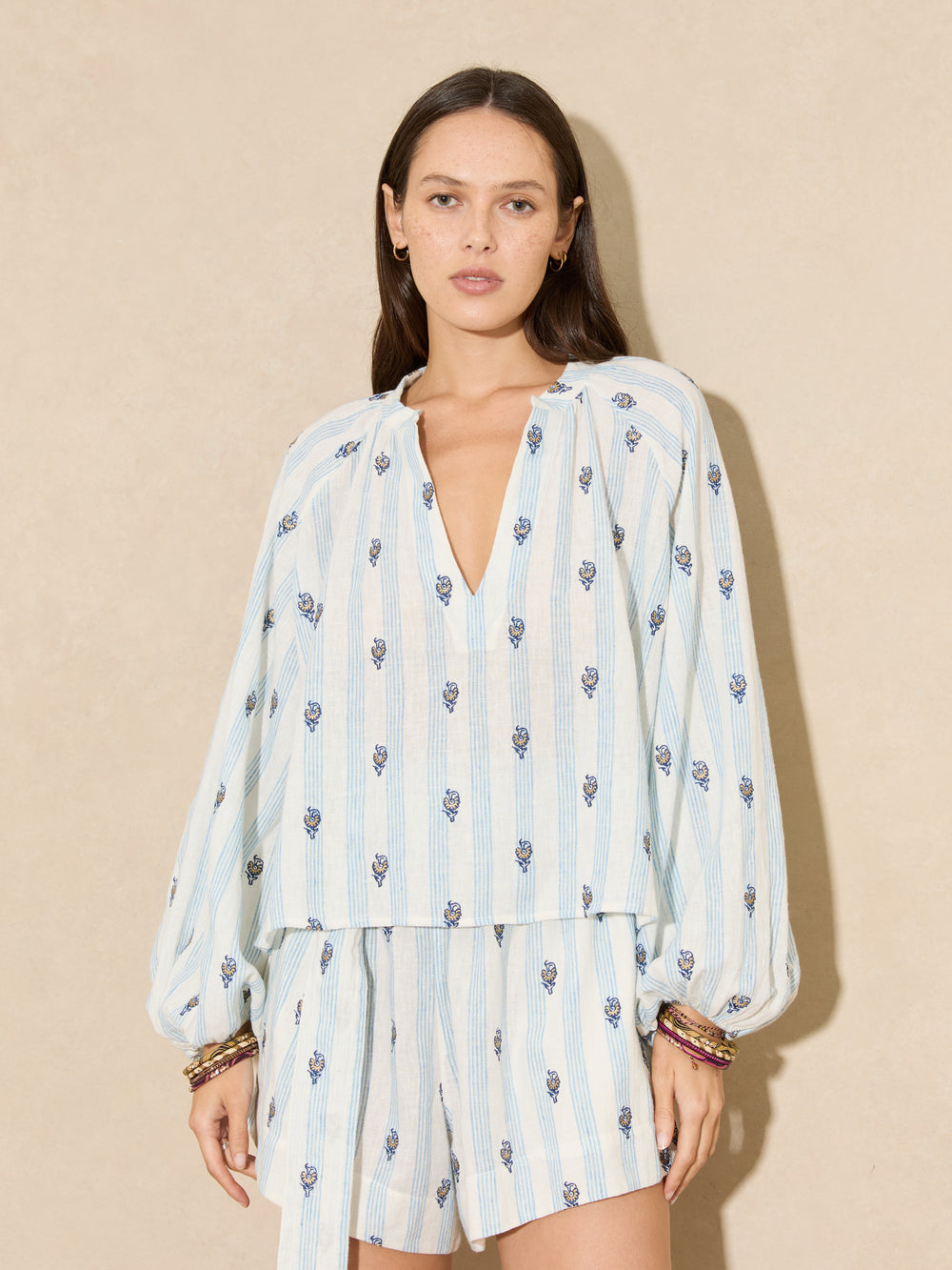 Sirenuse Smock Blouse | Boteh