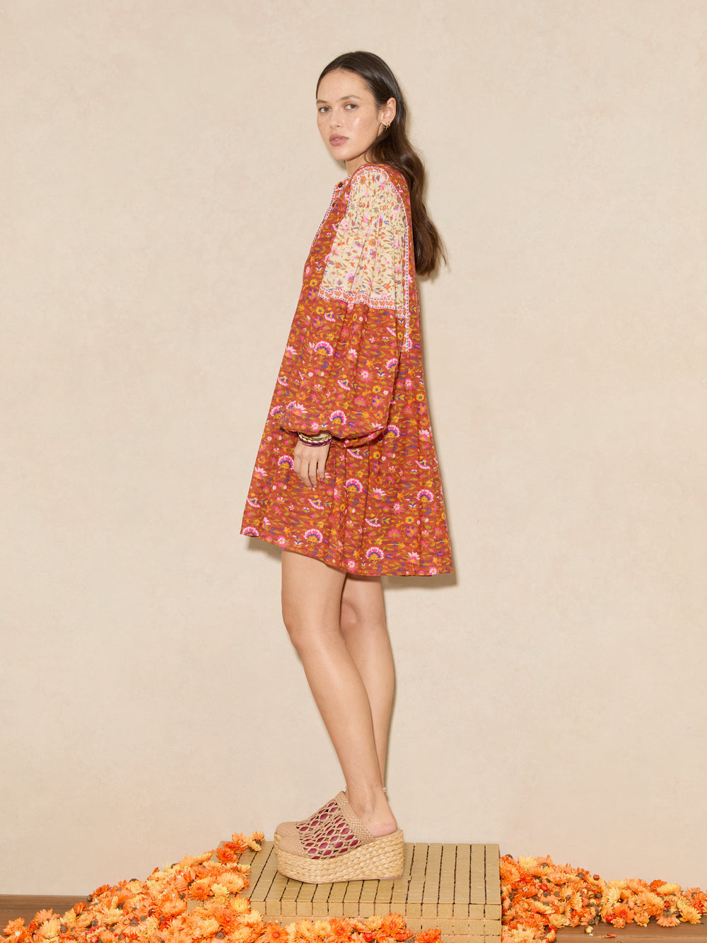 Soraya Mini Smock Dress