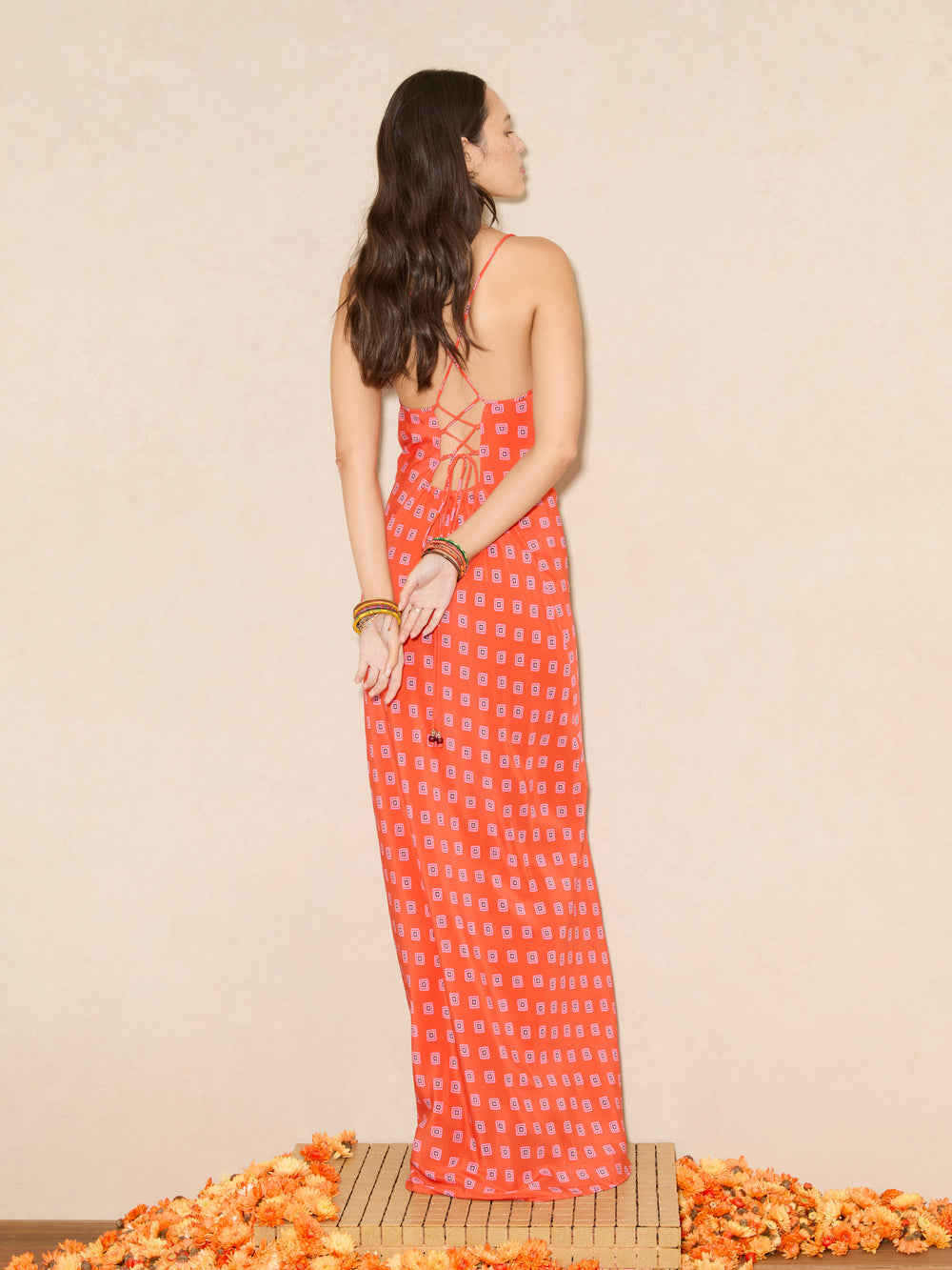 Rani Silk Bias Maxi Slip | Boteh