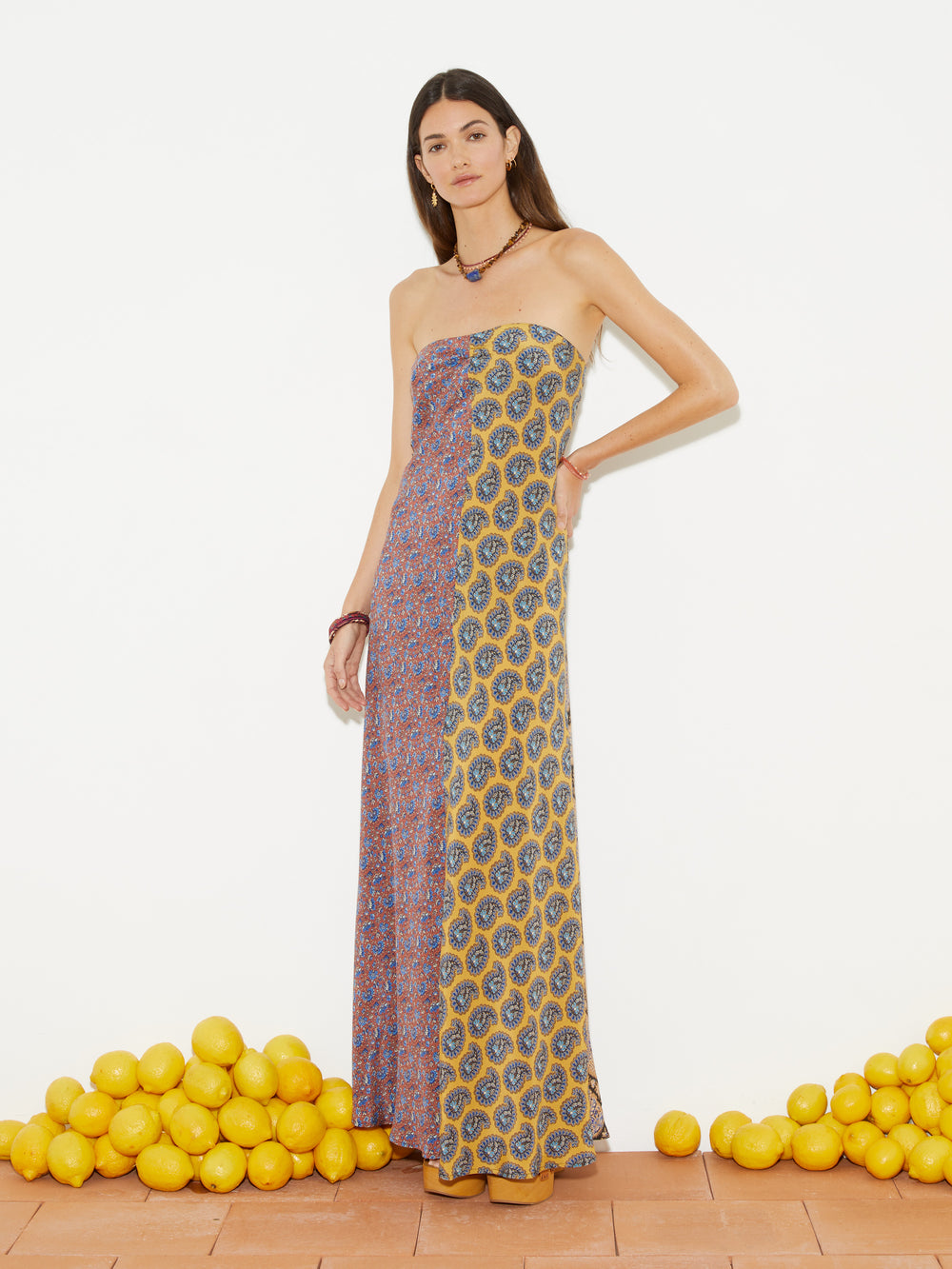 Pietro Silk Maxi Dress