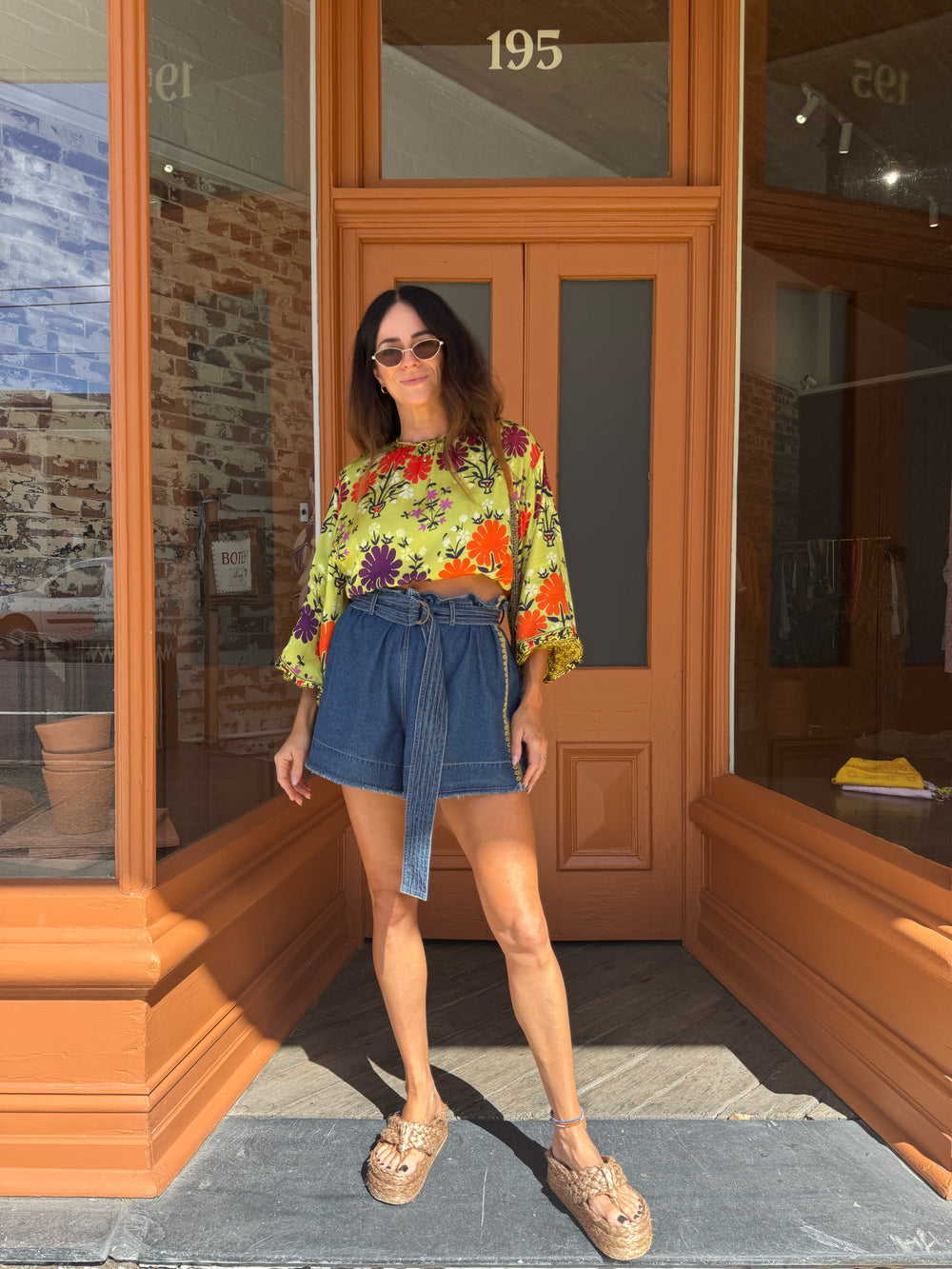 Eden Full Sleeve Crop | Boteh