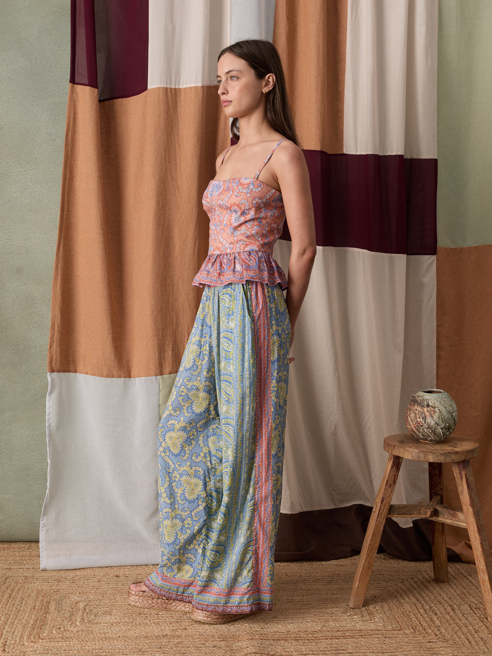 caravanne bodice terracotta