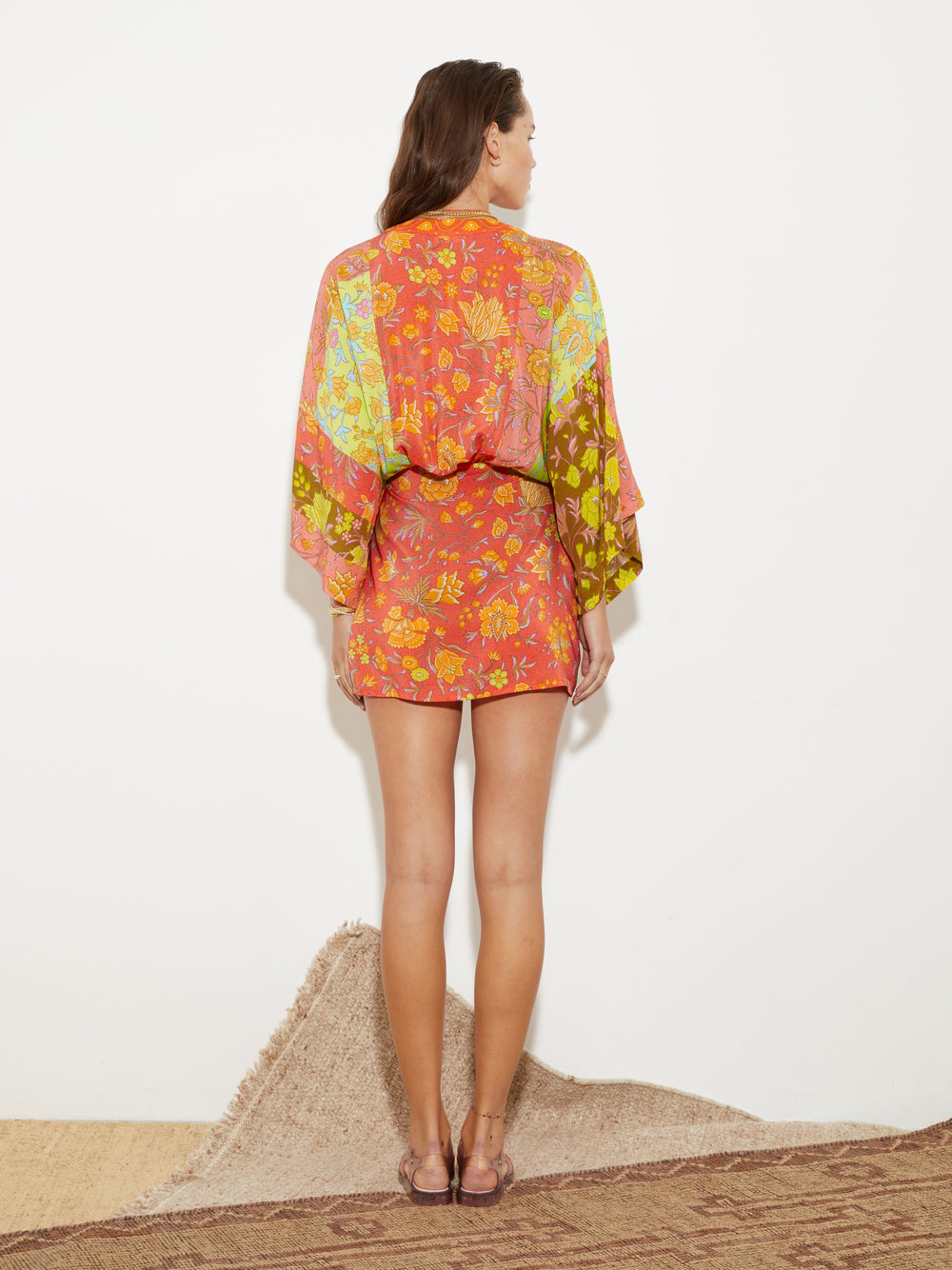 Alvita Silk Robe Dress | Boteh