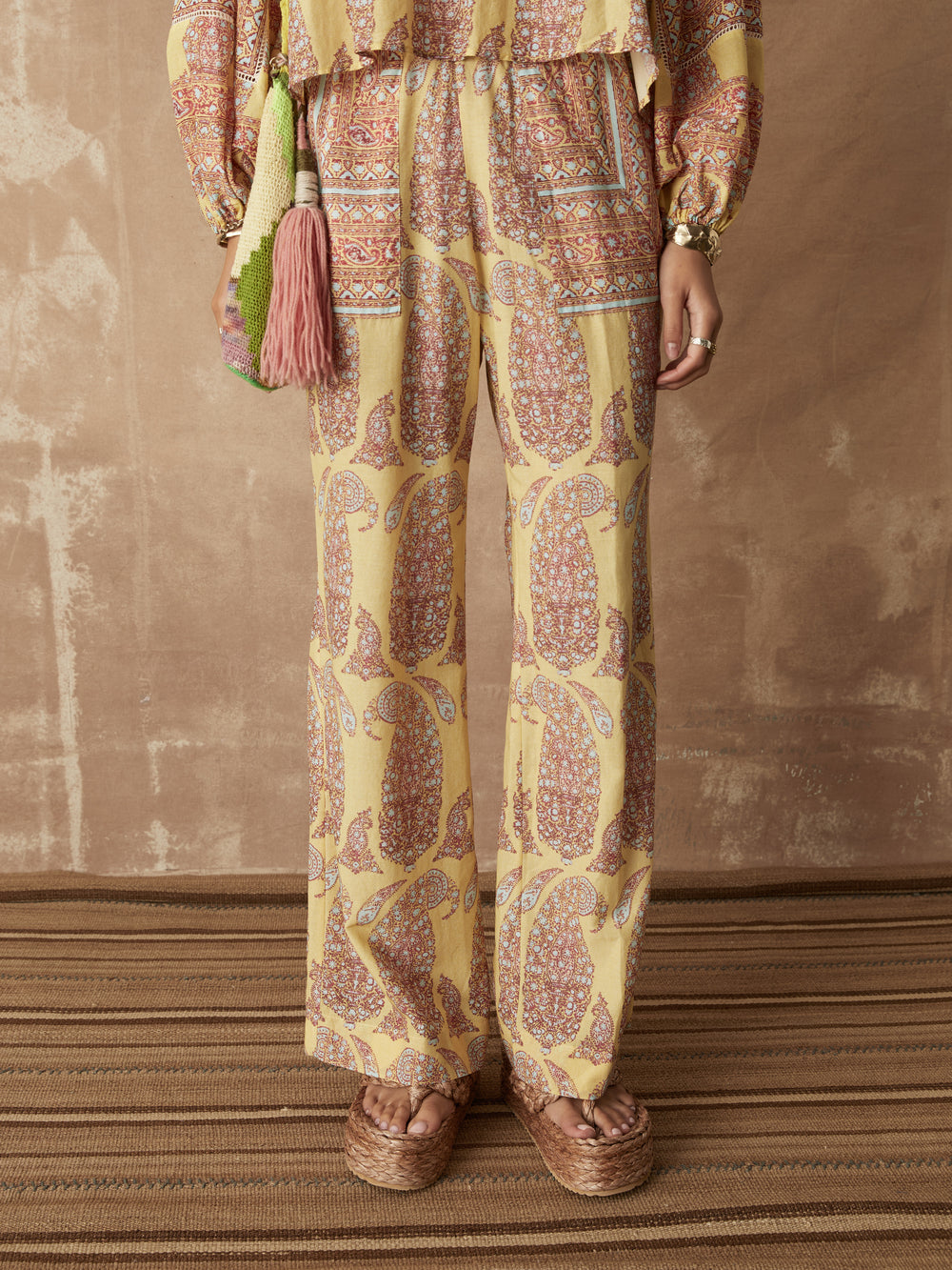 calico tailored pant | Boteh