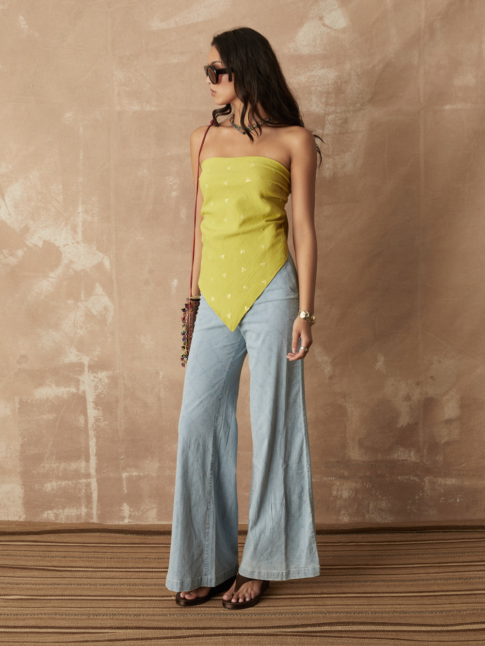 Dylan Embroidered Flare | Boteh
