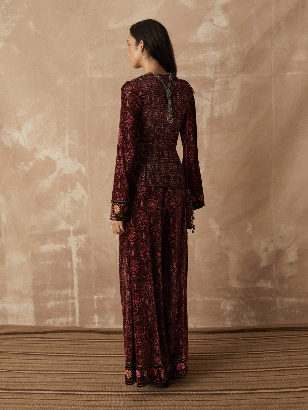 Rivoli Shirred Top | Boteh