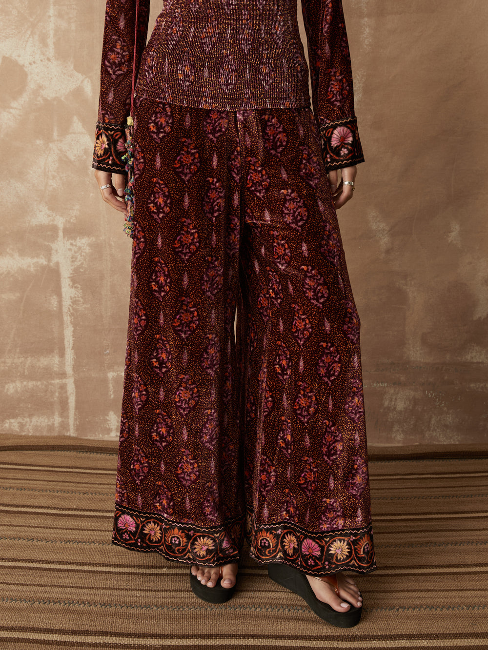 Rivoli Wide Leg Pant | Boteh