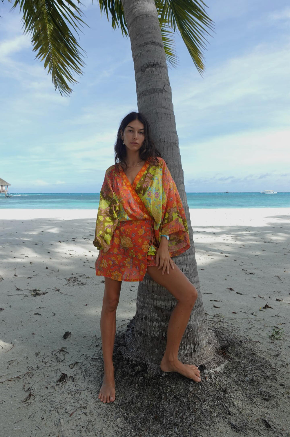 Alvita Silk Robe Dress