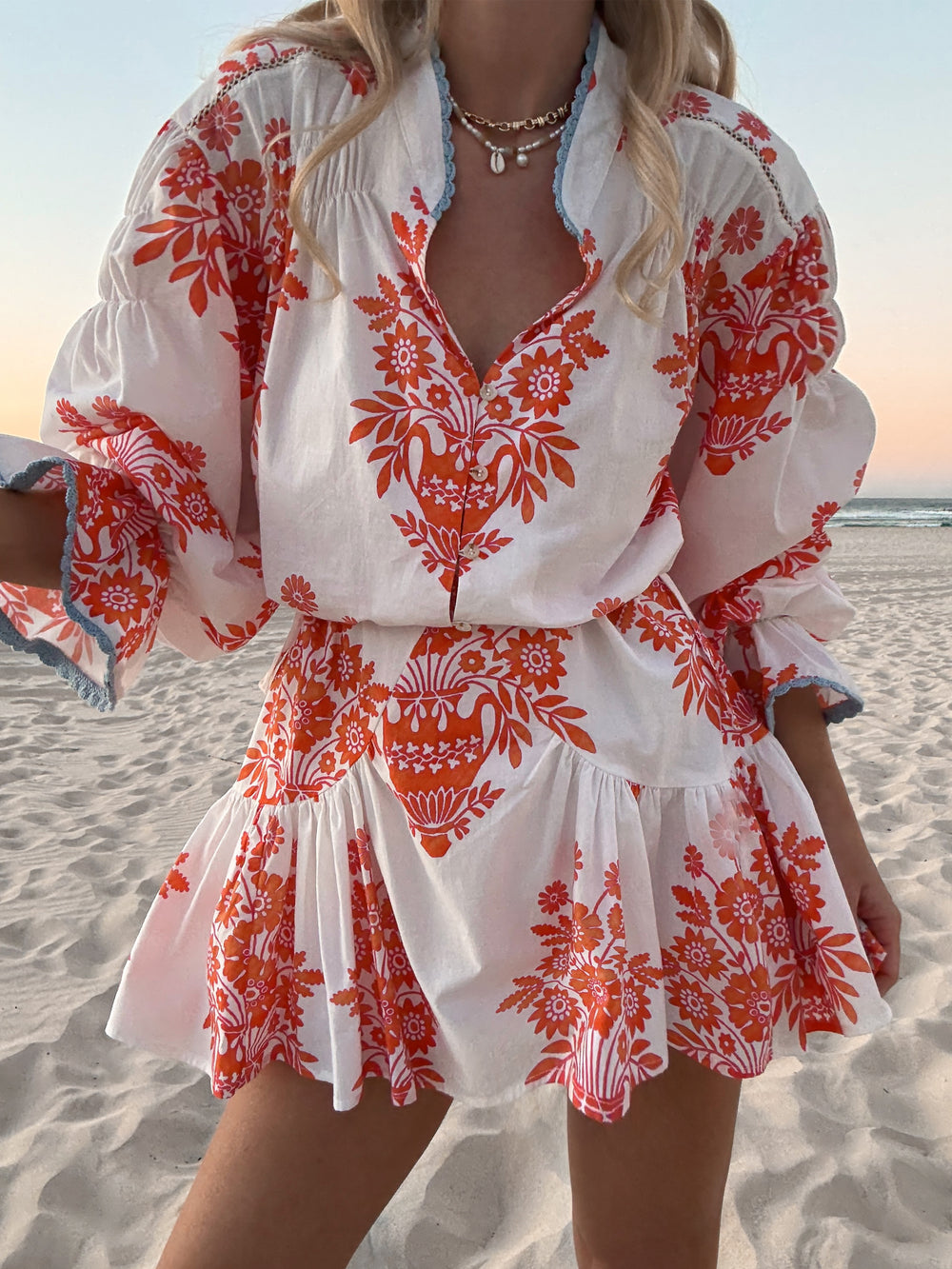 Petale Mini Smock Dress