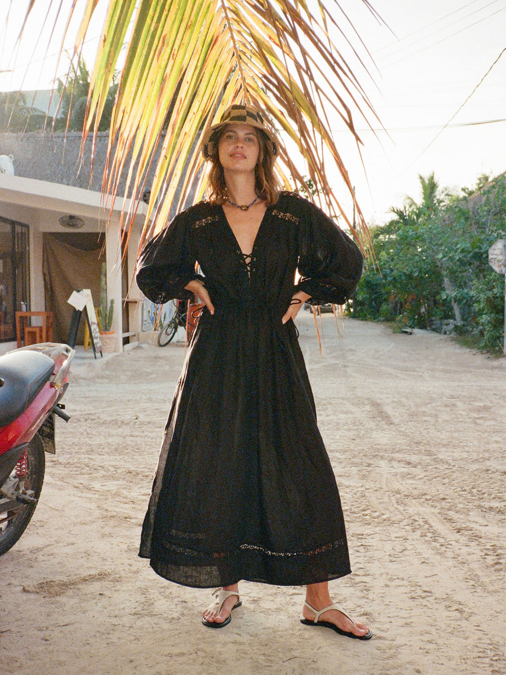 atlas maxi smock dress | Boteh