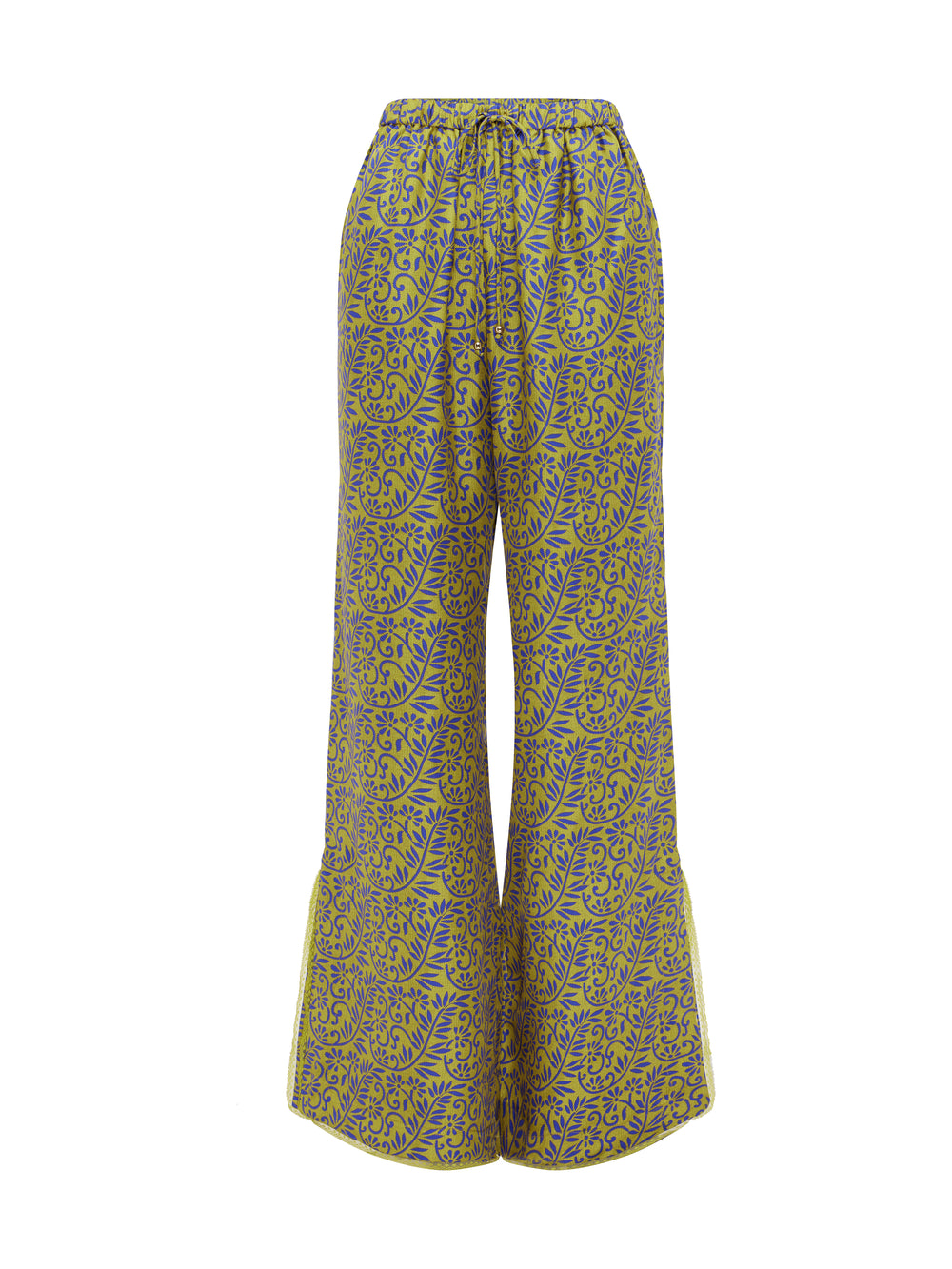 verve drawstring pant w split | Boteh