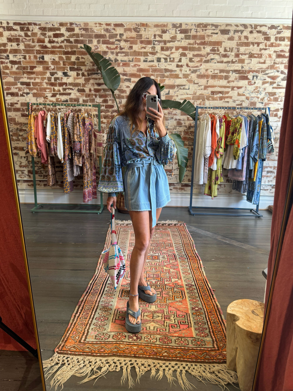 septime short w belt | Boteh