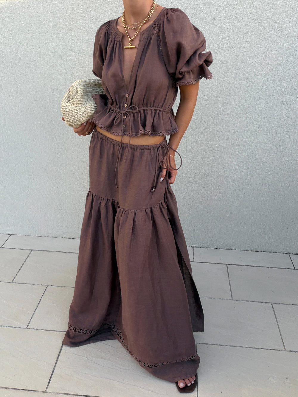 myra maxi skirt | Boteh