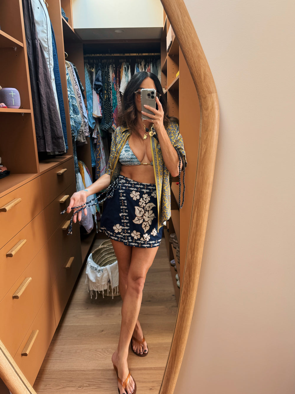 palmetto mini wrap skirt | Boteh