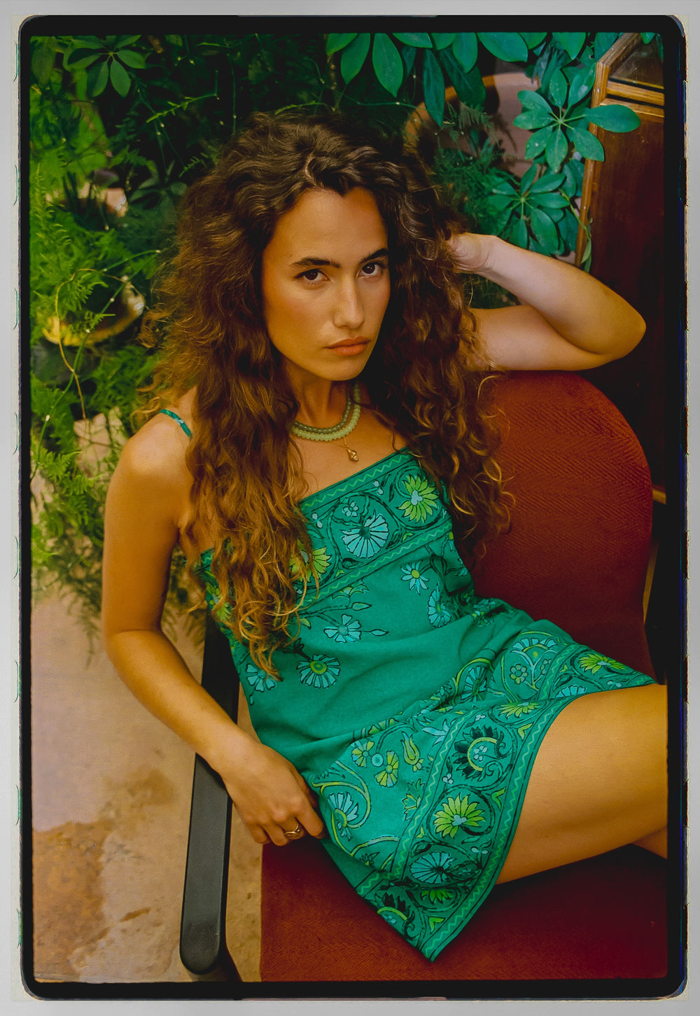 darjeeling mini strappy dress