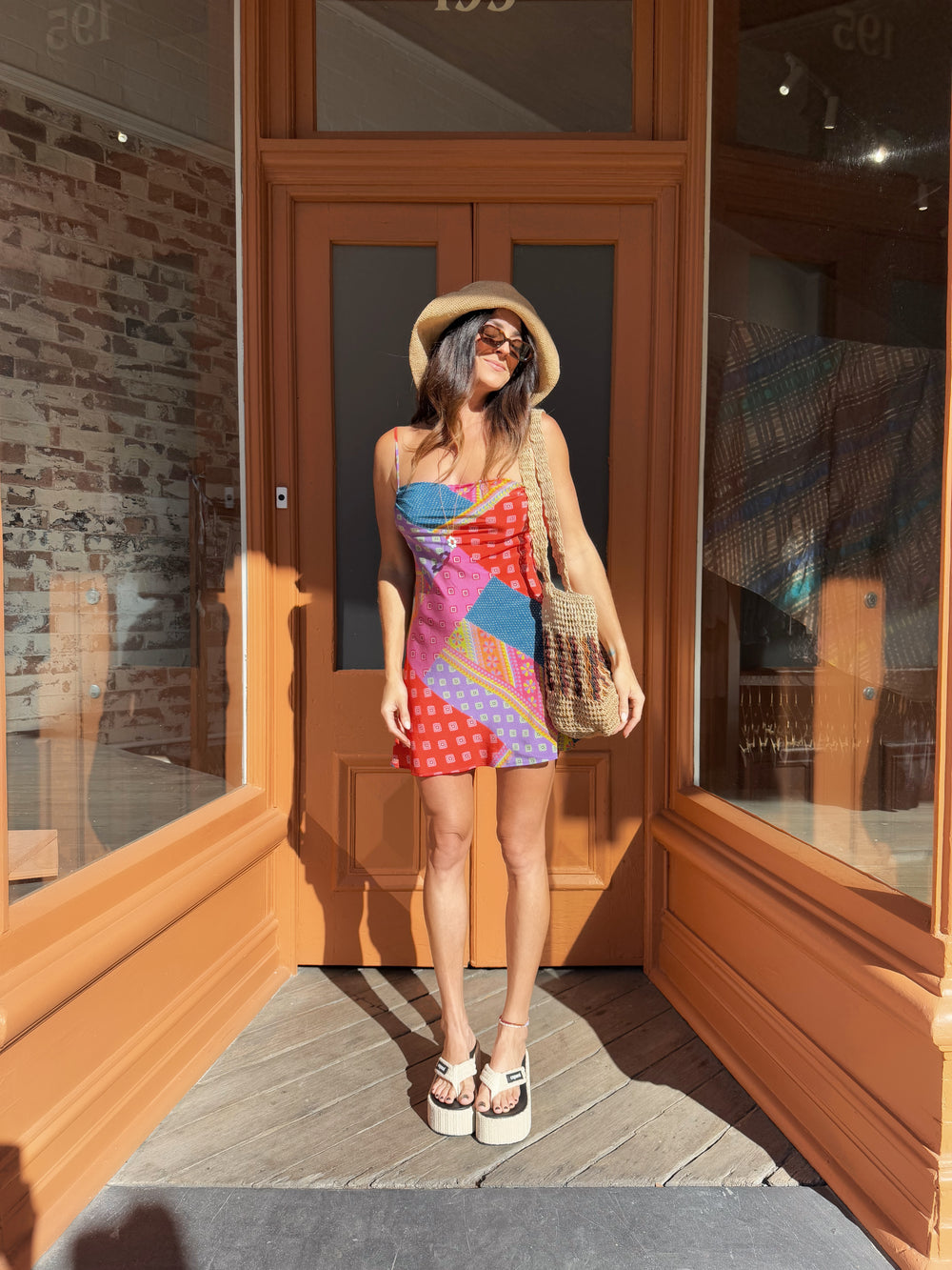 Rani Silk Bias Mini Dress | Boteh