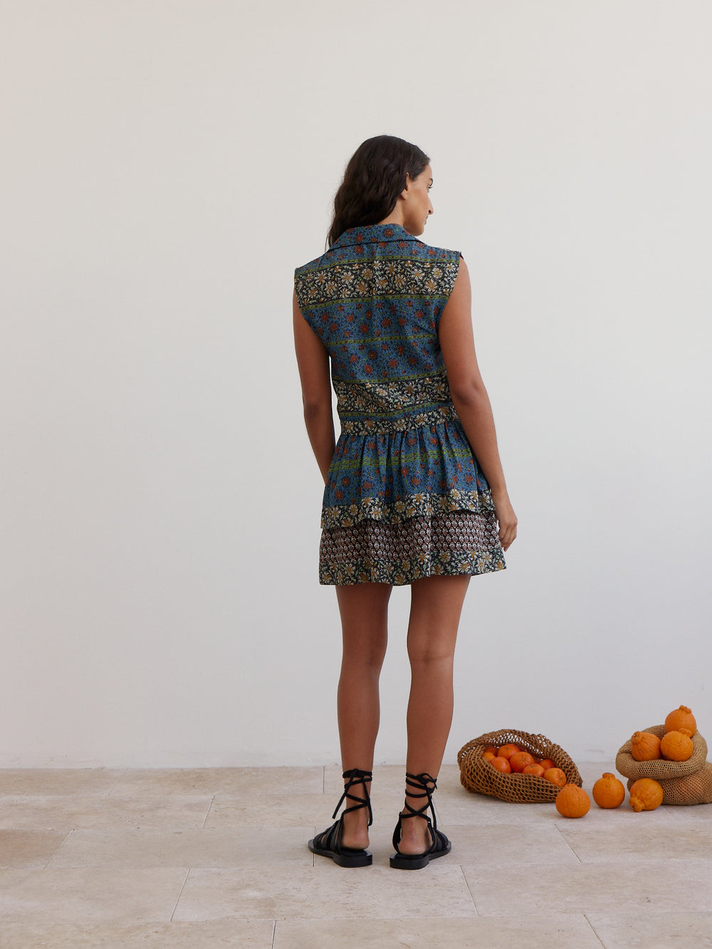 Rhea Tiered Mini Skirt | Boteh